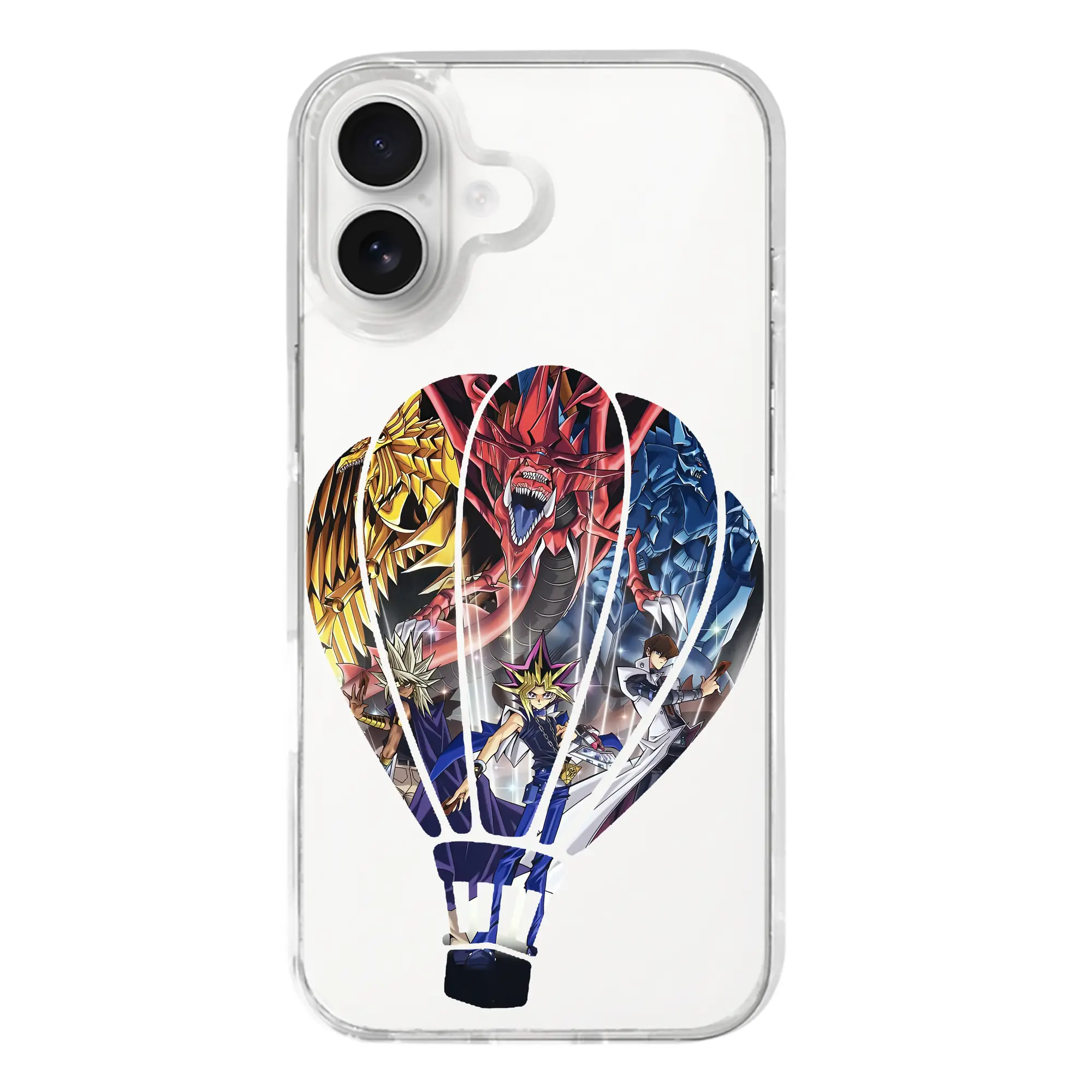 遊☆戯☆王 グッズ,さんげんしん - iPhone 17シリーズ 透明スマホケース – 薄型・耐衝撃・精密フィット保護カバー